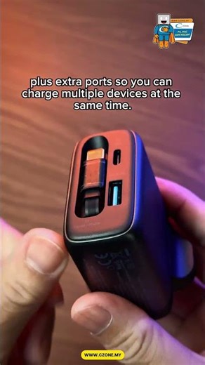 Energea AmpCharge Arc GaN65 #czone #gancharger #travel #unboxing