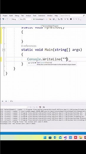 شرح الـ Method في لغة السي شارب C#