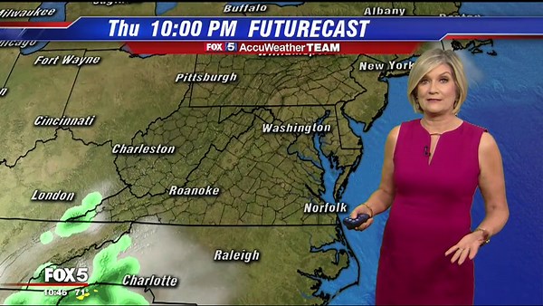 FOX 5 Weather Forecast: Friday, May 25