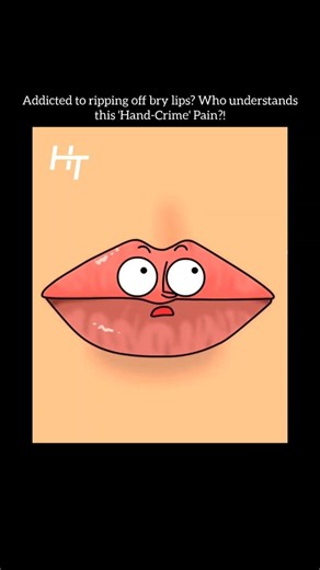 Inside Excoriation Disorder: Why You Can't Stop Picking Your Lips #shorts