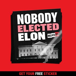 Nobody elected Elon Musk. But Donald Trump has handed Musk the keys to the White House, and Musk is now sitting in the Oval Office, wreaking havoc on our democracy and hurting everyday people. Since Musk took office in January, under the guise of the "Department of Government Efficiency," he has: ❌ Slashed funding for cutting-edge medical research that is finding cures for life-threatening diseases that affect millions of Americans, including cancer, Alzheimer's, and diabetes. ❌ Decimated fundin