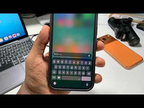 Spotlight Search is NOT working on iOS 26 😡 (No results appear)