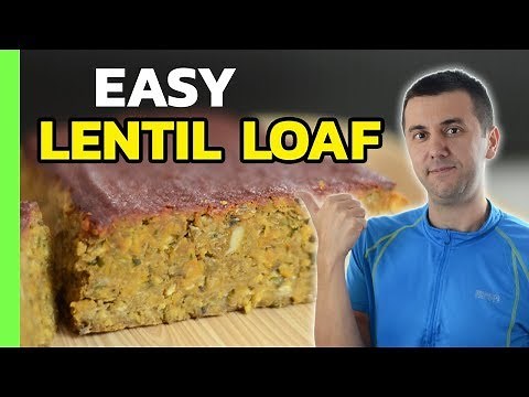 Easy Lentil Loaf (with Quick BBQ Sauce)