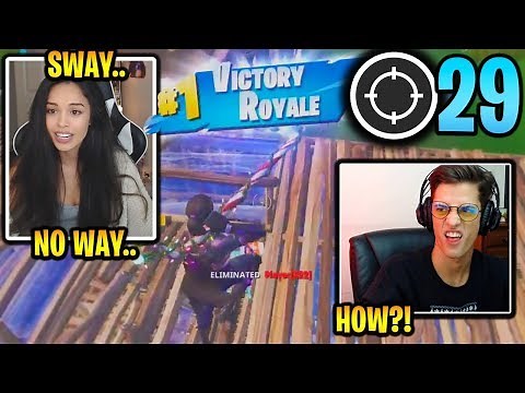 FaZe Sway *CLUTCHES* 29 KILL SOLO SQUADS Fortnite Friday Tournament Gameplay