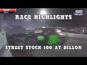 Street Stock 100 at Dillon - New Year's Bash - Race Highlights (1.8.23)