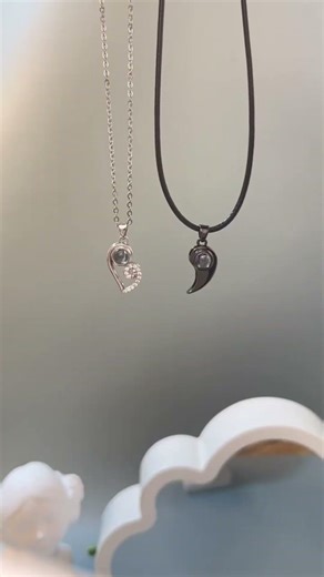 Girl wears this cool locket and bracelet