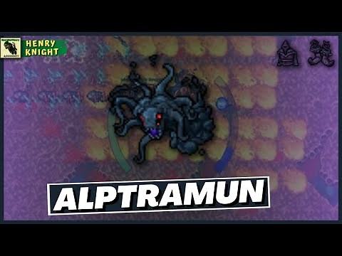 TIBIA BOSSES #16 HOW TO MAKE THE BOSS ALPTRAMUN