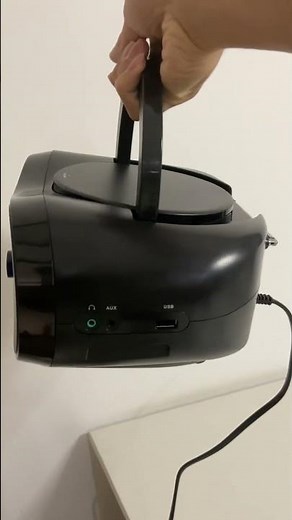 RadioShack Modern Boombox CD Player Portable #retro