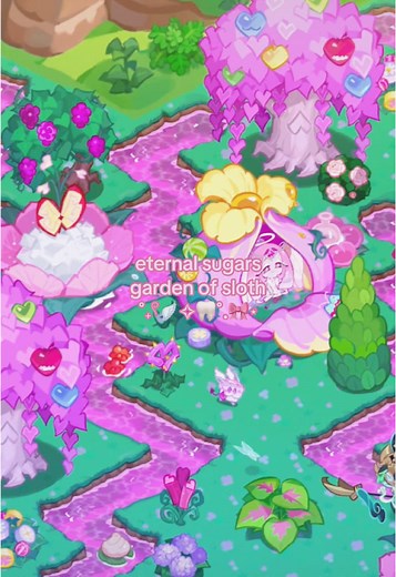 I LOVE THIS BUILD SO MUCH #crk #cookierunkingdom #eternalsugar #build #kingdom #ideas #layout #decor #tutorial #garden #sloth #delight #cookie