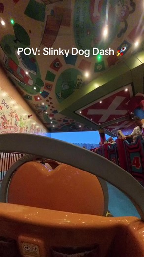 Experience Slinky Dog Dash at Disney World