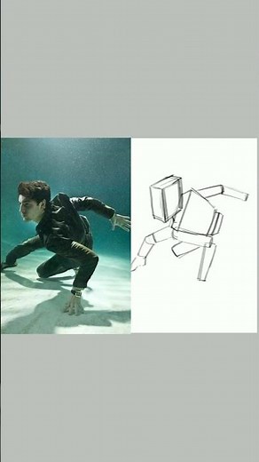 Human Figure Drawing Using Box Method | Beginner to Pro Sketch ✏️ | Jaane Na Tu Speed Drawing