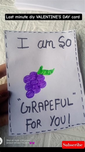 Last minute diy VALENTINE'S DAY card😱😨🌹#youtubeshorts #viralshort #shortsfeed #shorts #fyp