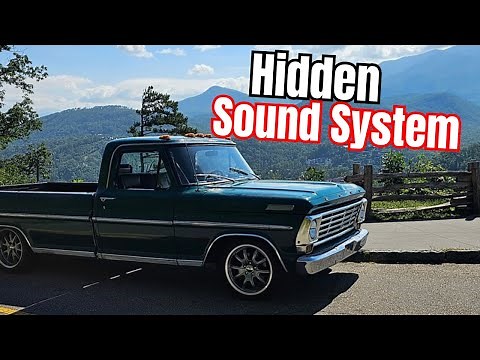 Hidden Bluetooth Speaker System for Classic Cars and Trucks