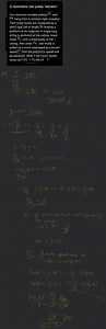 2) Symmetric two-pulley "elevator" Two identical movable pulley... | Filo