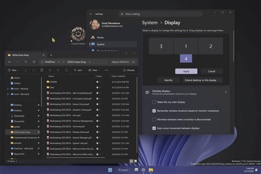 微软副总裁开发 #PeekDesktop 工具，点击桌面壁纸任意空白处就可以将所有已经打开的窗口最小化到任务栏 (与 Win+M 效果相同)。这个功能是将苹果在 macOS 中的交互方式带到 Windows 10/11，让用户在打开大量窗口的情况下可以快速最小化窗口。查看详情：https://t.co/VGNvLOea2b