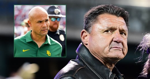 Ed Orgeron evaluates what head coach Dave Aranda must do at Baylor
