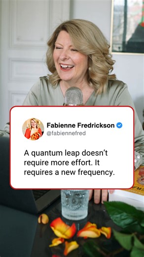 Let's examine what's not working... So often, when a woman reaches that plateau in her business, somewhere around six or multiple six figures, and she starts to feel like she’s pushing a boulder uphill just to grow a little bit more, the instinct is to double down on effort. But what I’ve seen in mentoring thousands of high-level women entrepreneurs is that the next leap never comes from doing more; it comes from being different. Because a quantum leap isn’t something you force into existence th
