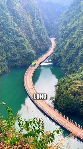 China’s Floating Dream Bridge That Moves Like Water!