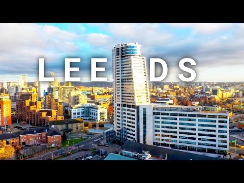 Leeds City In England 🏴󠁧󠁢󠁥󠁮󠁧󠁿 In 4K |