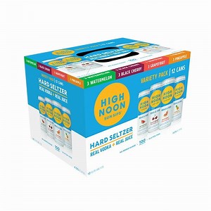 High Noon Vodka Hard Seltzer Variety Pack, 12 fl. oz. can, 12 pk. - Samsclub.com