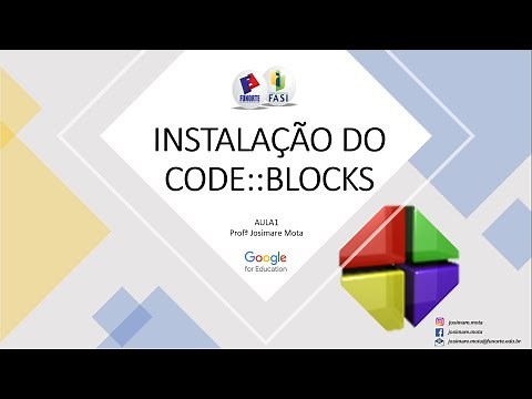 AULA1- Instalação do Code::Blocks e Correção do erro de diretório do compilador MINGW