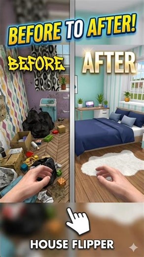 Satisfying House Cleaning ✨ #HouseFlipper #ASMR #Shorts #NoCommentary