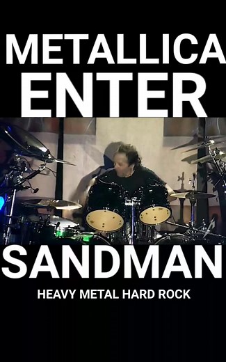 Metallica ENTER SANDMAN m/ | Heavy Metal Hard Rock