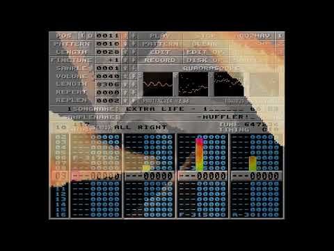 Muffler - 3 Modules│Abyss - Extra Life [Amiga Demo Music]