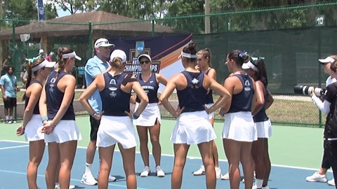 Nova Southeastern wins the 2024 DII women's tennis championship