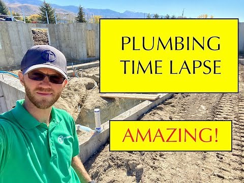 Underground Plumbing Time Lapse