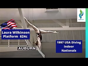 1997 Laura Wilkinson USA - 624c - 5.5 6s - Platform - USA Diving Indoor Nationals