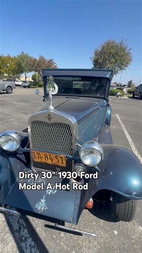 Custom 1930 Ford Model A Hot Rod Walkaround | "Dirty 30" #HotRod #1930Ford #ModelA #ClassicCars