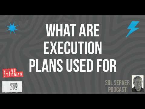 What are Execution Plans used for