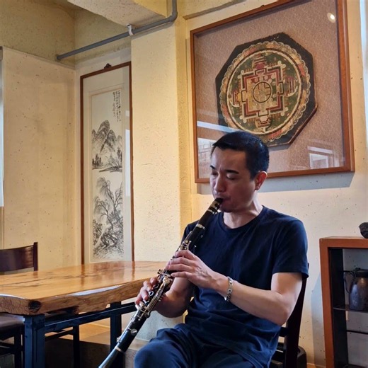 Jazz Clarinet Improvisation 3 #clarinet #jazz #shorts
