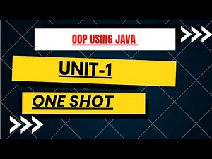 BCA 2nd Sem Java Unit-1 One Shot | OOP + Java Evolution + JVM | CCSU