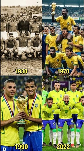 Brazil National Football Team Journey (1930–2026 FIFA World Cup) | The Complete History Brazil