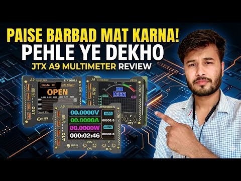 JTX A9 Waveform Multi-Function Measurement Meter Full Review | Price & Features 🔧