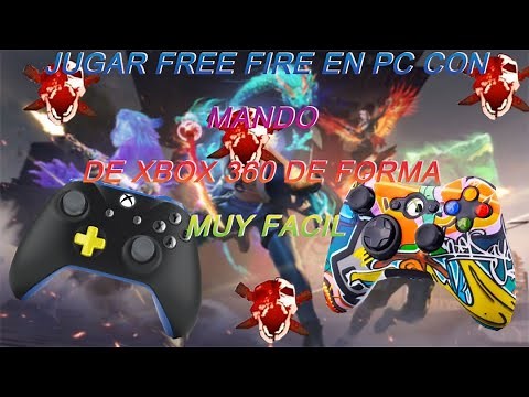 como jugar free fire en pc con mando de xbox 360 ( ldplayer tutorial )✔😱