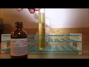 Repeat of the purine test on my original solution. (Creating purine nucleotides from formamide)