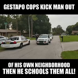4.7K views · 124 reactions | Cops Kick Man Out Of His Own Neighborhood - Then He Schools Them All! | Counter Strike Videos | Facebook