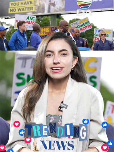 🚨 Trending News Alert: The DA continues pushing for real delivery, accountability, and a government that works for the people. Unlike Panyaza Lesufi, communities don’t have the luxury of hotel showers. We’re fighting to #FixDryTaps. ▶️ Watch the recap.