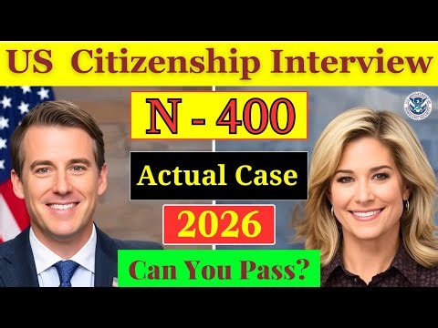 Actual Interview of U.S. Citizenship, N-400 Naturalization Interview and Test, Small talk #n400