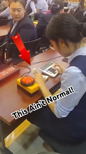 This Girl Used Her Calculator Like It Was a Machine Gun 😳 #shorts