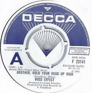 Boss Effect - Brother, Hold Your Head Up High
