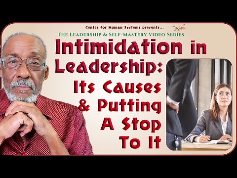 Intimidation in Leadership Explained | How to Stop Fear & Power Struggles at Work