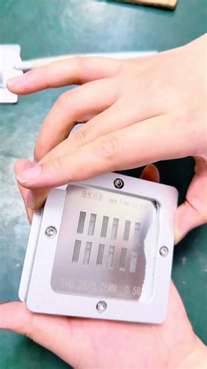 How to reballing the chip ?level up your chips #ecurepair #ddrreballing#ddr6