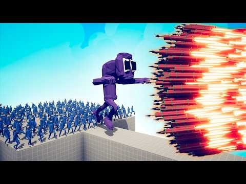 100x RAINBOW FRIENDS + GIANT vs EVERY GOD - Totally Accurate Battle Simulator TABS