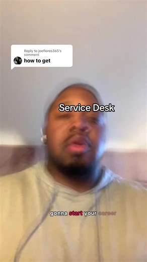 Replying to @joeflores365 How to break in tech as a service desk analyst. #informationtechnology #techtok #cybersecurity #xyzbca