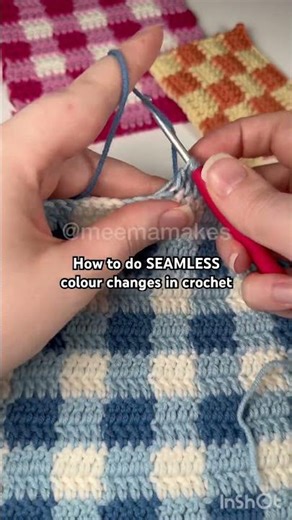 How to change colours in crochet #crochettutorial #crochetforbeginners