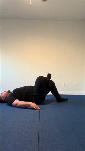Single Leg Figure 4 bridge for Glute Strength | Hip Stability Exercise